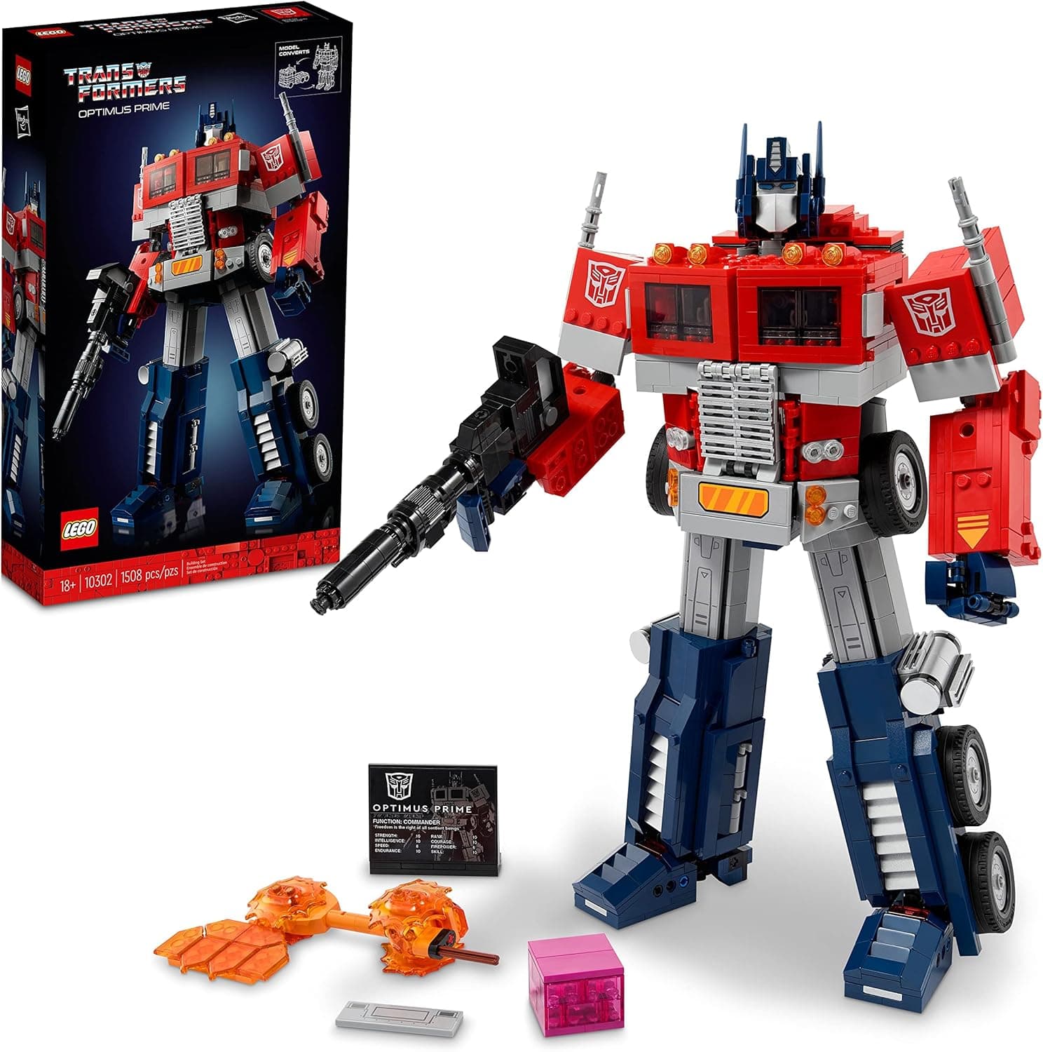 Transform Your Collection with the LEGO Icons Optimus Prime Set