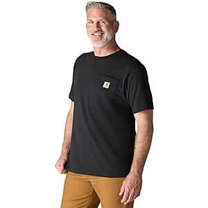 Carhartt K87 Men's Loose Fit Heavyweight Short-Sleeve Pocket T-Shirt (Various) from $15