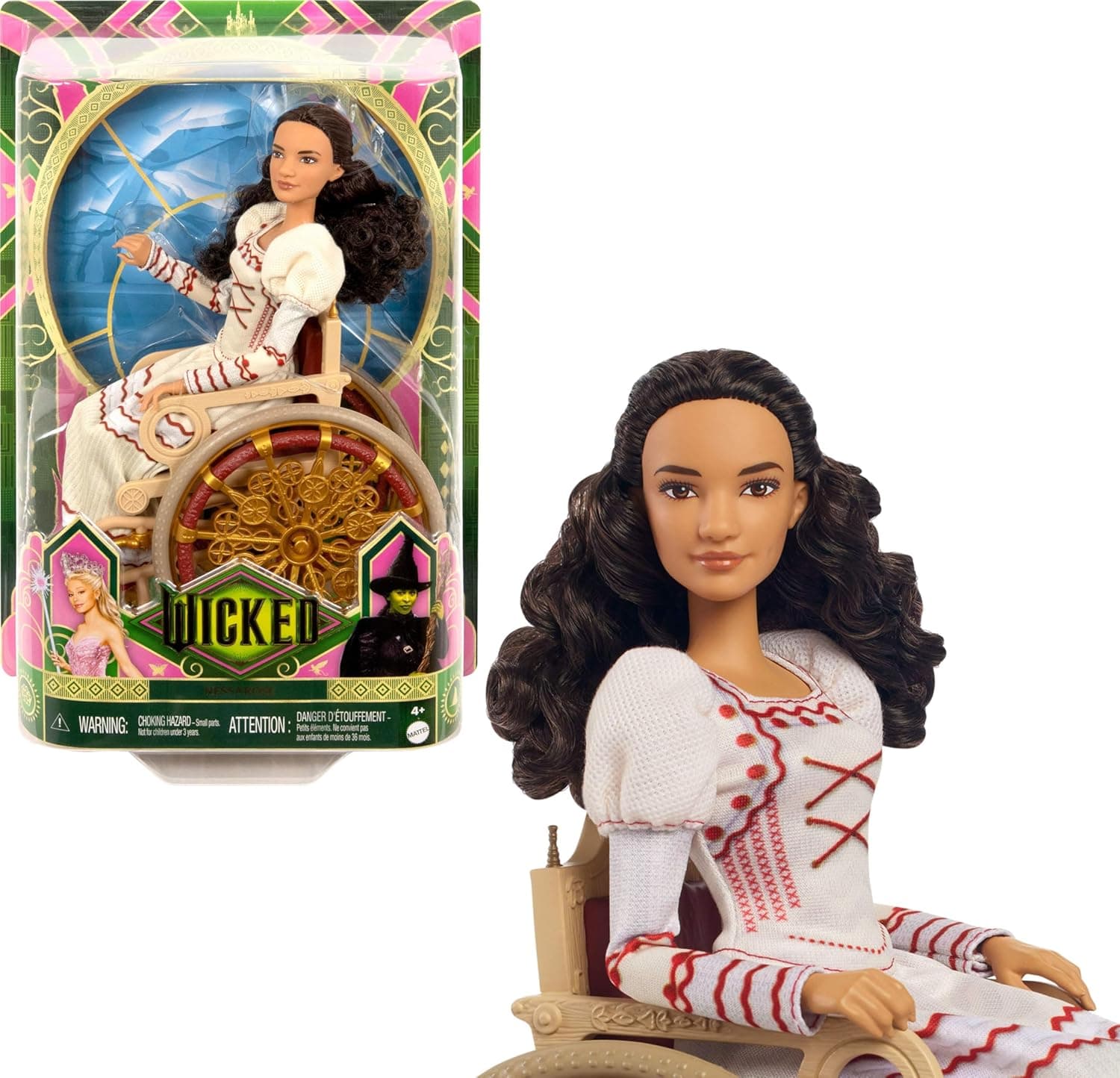 Mattel Universal Wicked Nessarose Fashion Doll with Accessories