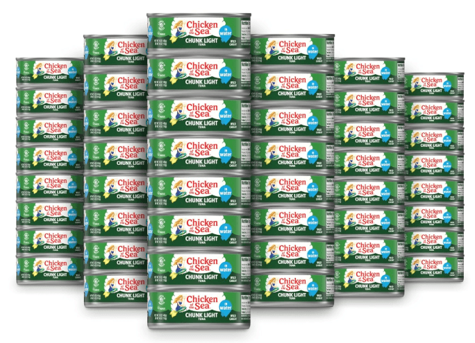 Pantry Essential: 48-Pack 5oz Chicken of the Sea Chunk Light Tuna