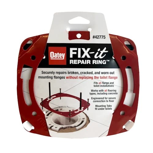 Fix Leaky Toilets with 16% Off Oatey Flange Repair Ring