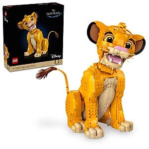 Build the Magic of The Lion King with LEGO Disney's Young Simba Set