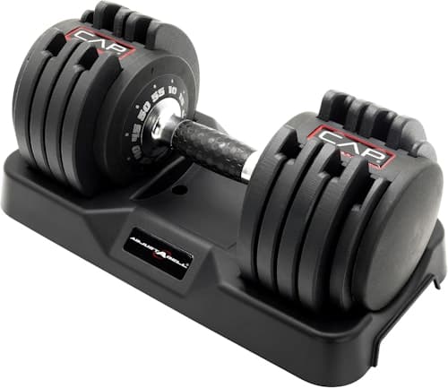 Cap Barbell 10-in-1 ADJUSTABELL 55-lb. Dumbbell - 31% Off