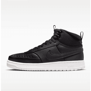 Nike Court Vision Mid Men's Winterized Shoes (Black) for $62.40 + Free Shipping