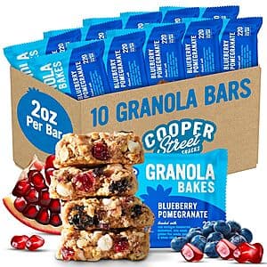 10-Pk 2-Oz Cooper Street Granola Bars (various) from 2 for $10.40 w/ S&S