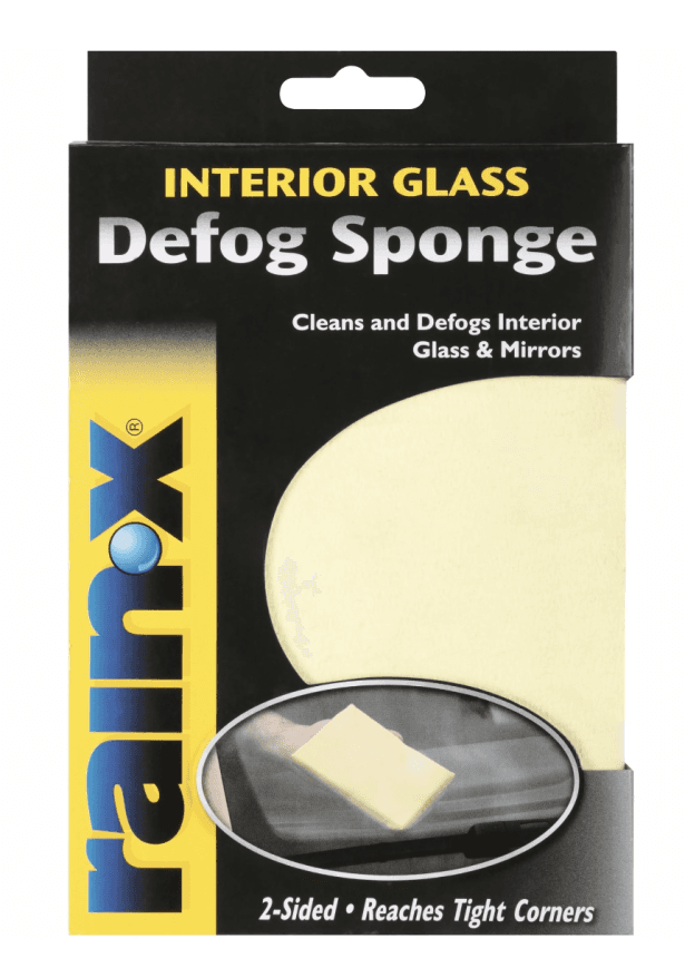 Banish Foggy Windshields with the Rain-X Microfiber Glass Defogging Sponge