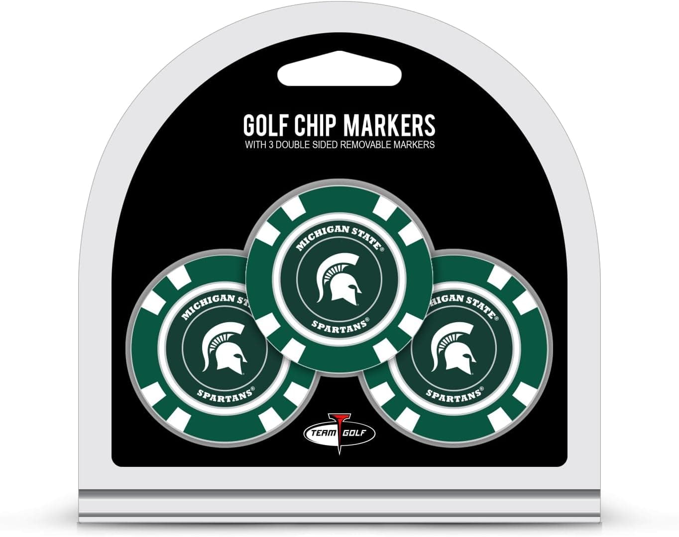 Chip In With Team Golf NCAA Michigan State Spartans Ball Markers
