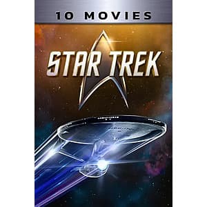 Beam Up the Star Trek: 10-Movie Original Collection in 4K UHD Digital