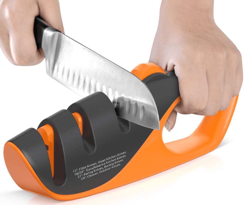 Get a Razor-Sharp Edge with JEEXI Adjustable Knife Sharpener