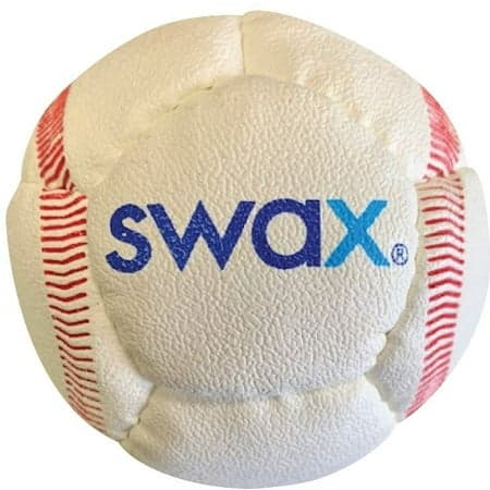 Swax Training Baseball – Single Soft Practice Ball, Regulation Size & Weight, Indoor/Outdoor Safe for Kids & Youth Players