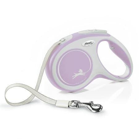 Flexi New Comfort Medium Tape Retractable Dog Leash, 16 ft (For Dogs up to 55 lbs)