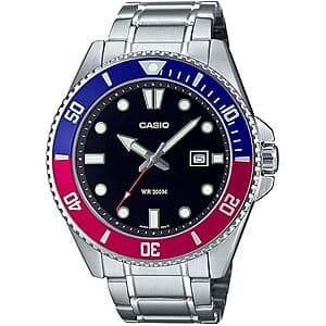 Casio Analog Watch with Stainless Steel Bracelet - $65.75 + Free Shipping