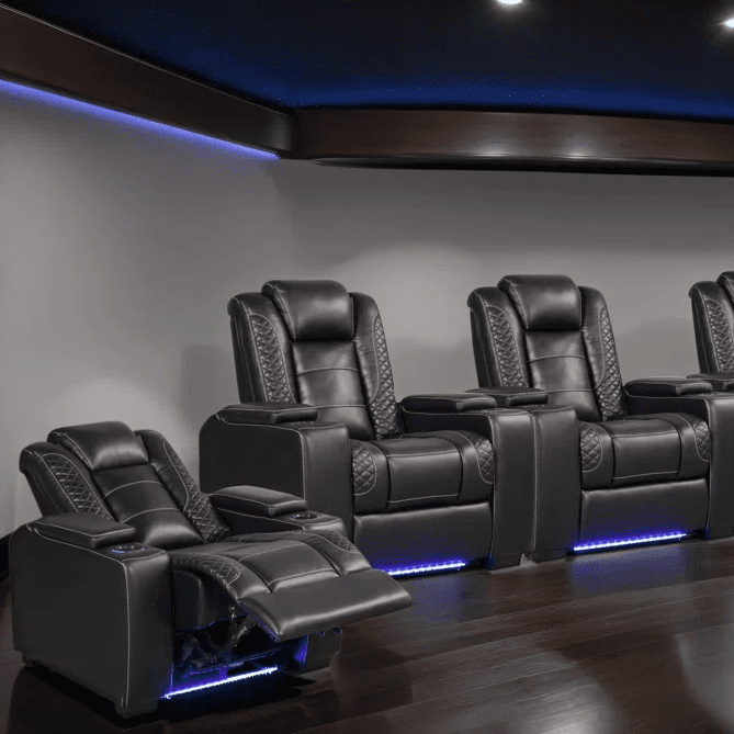 Relax in Luxury with 53% Off 6-Piece Man Cave Recliner Set