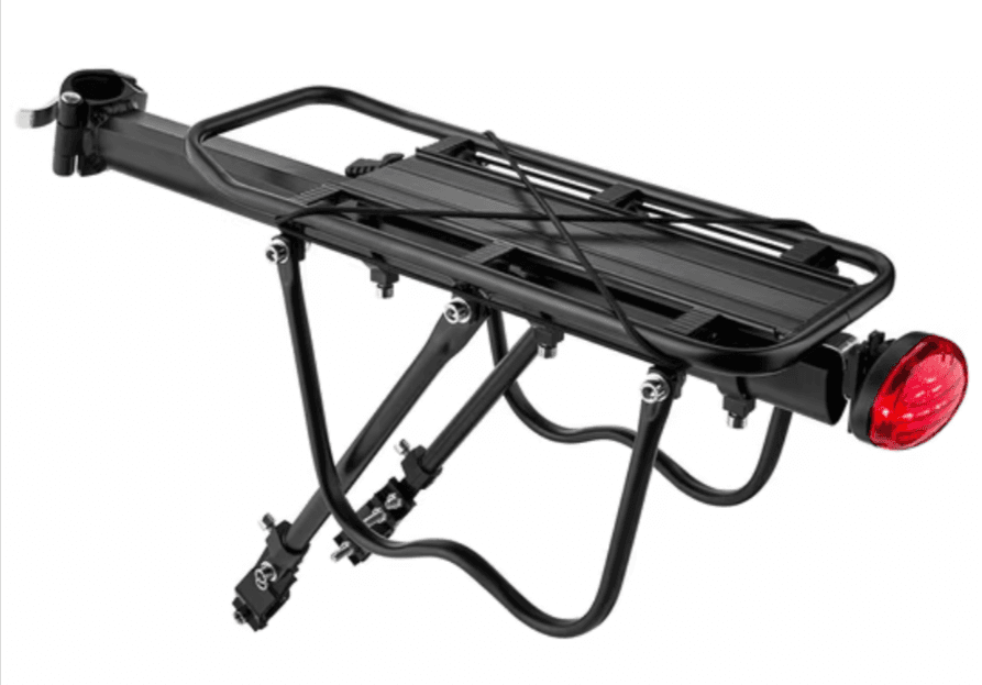 Ozark Trail Adjustable Rear Bike Rack with Taillight - 33% Off