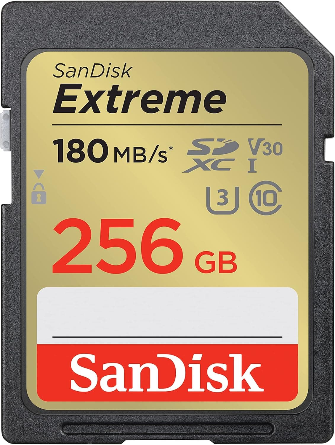 Superfast 256GB SanDisk Extreme SDXC Memory Card