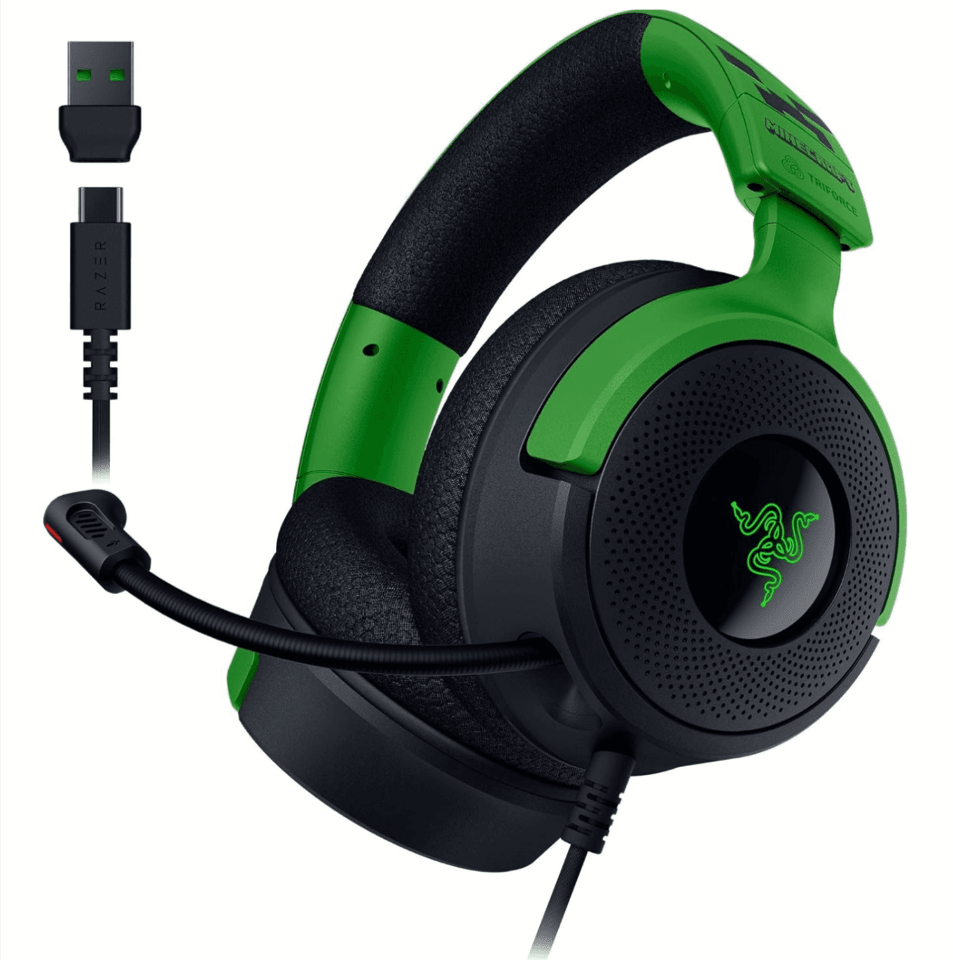 Officially Licensed Razer Kraken Minecraft Edition Gaming Headset