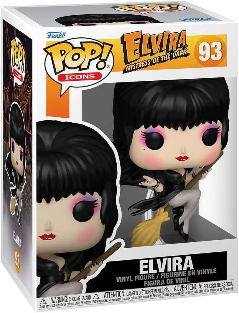 Spooky Elvira Mistress of the Dark Funko Pop! Collectible