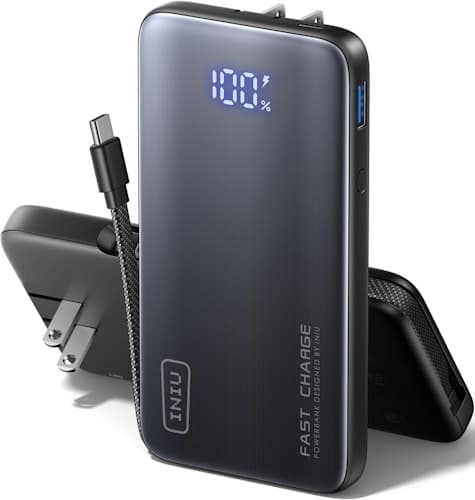 Iniu 3-in-1 Portable Charger, 60% Off