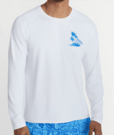 Get a George Men's Printed Sun Shirt with Long Sleeves at Walmart