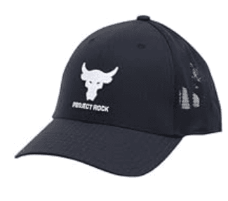 Under Armour Project Rock Trucker Hat for Sporty Style