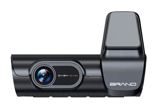 3.59" 4K Front/Rear Dash Cam