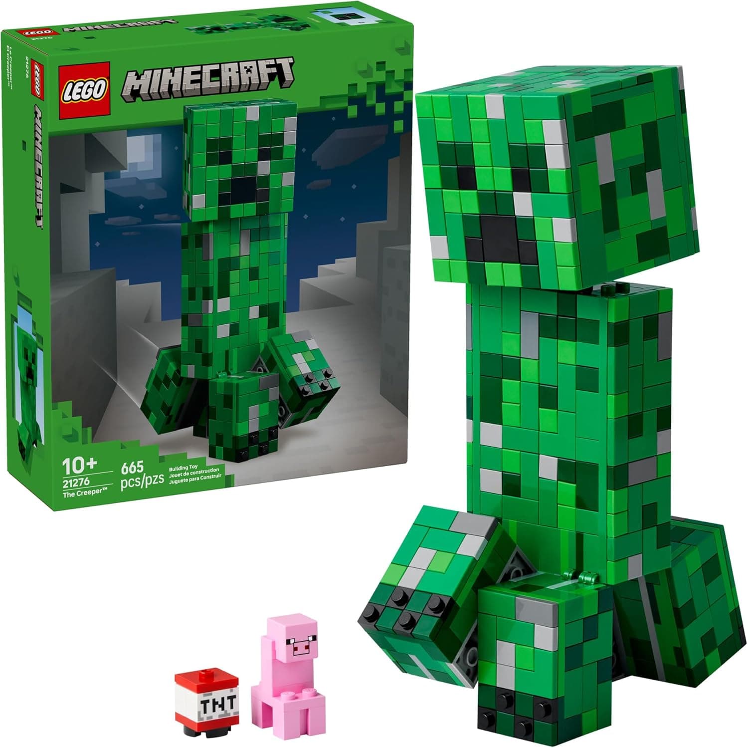 Explore the World of Minecraft with the LEGO Creeper Set