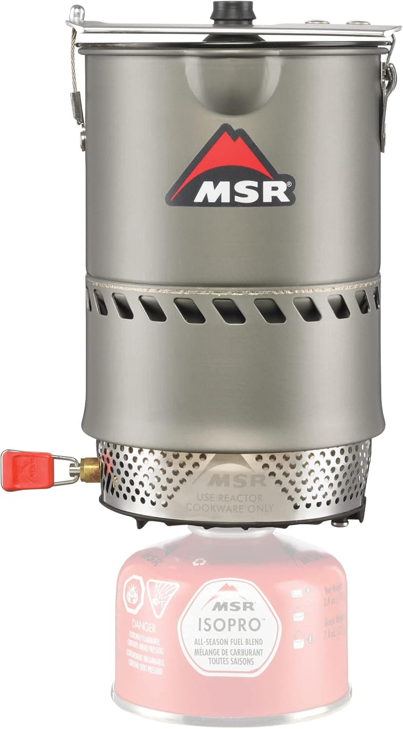 MSR Reactor Windproof Camping Stove - 2024 Model
