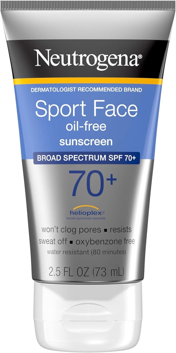 Neutrogena Sport Face Sunscreen at 37% Off
