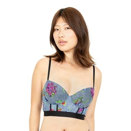 Parade Pushup Mesh Bustier, Sizes XS to 3XL