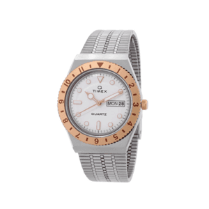 Timex Q Women’s 36mm Silver Dial Stainless Steel Quartz Watch $43 + Free S&H w/ Prime