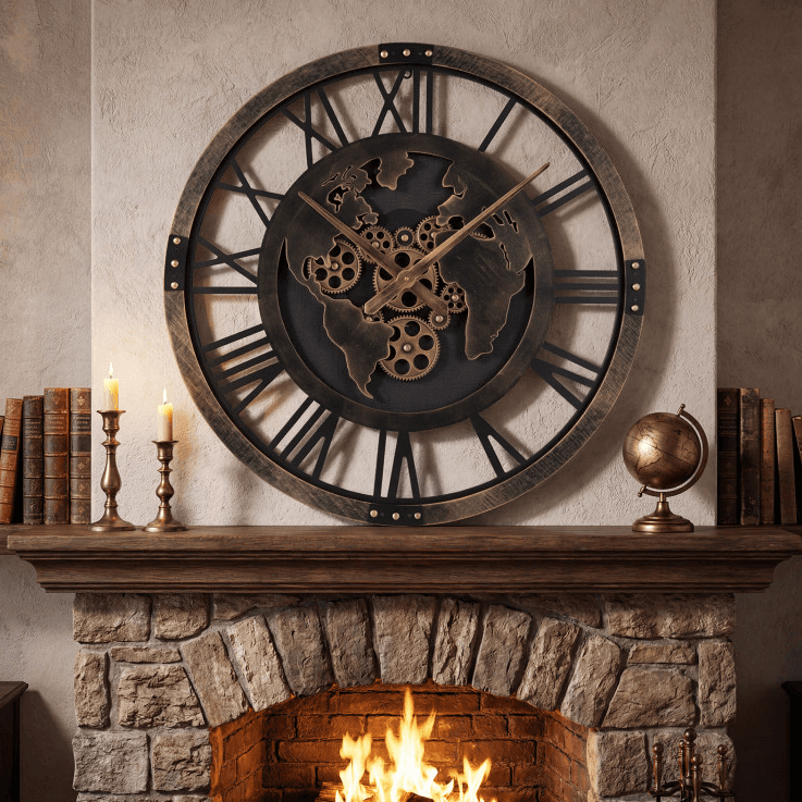 Make a Bold Statement with This Stylish $58 Wall Clock