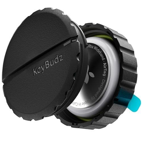 Keybudz Waterproof AirTag Mount with 3M Adhesive - Amazon Deal