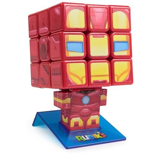 Collectible Marvel-Themed Rubik's Cube Fidget Toy