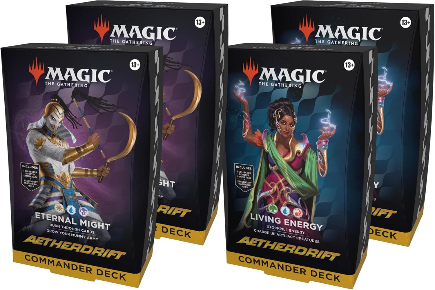 Get 2 of Each Magic: The Gathering Commander Decks