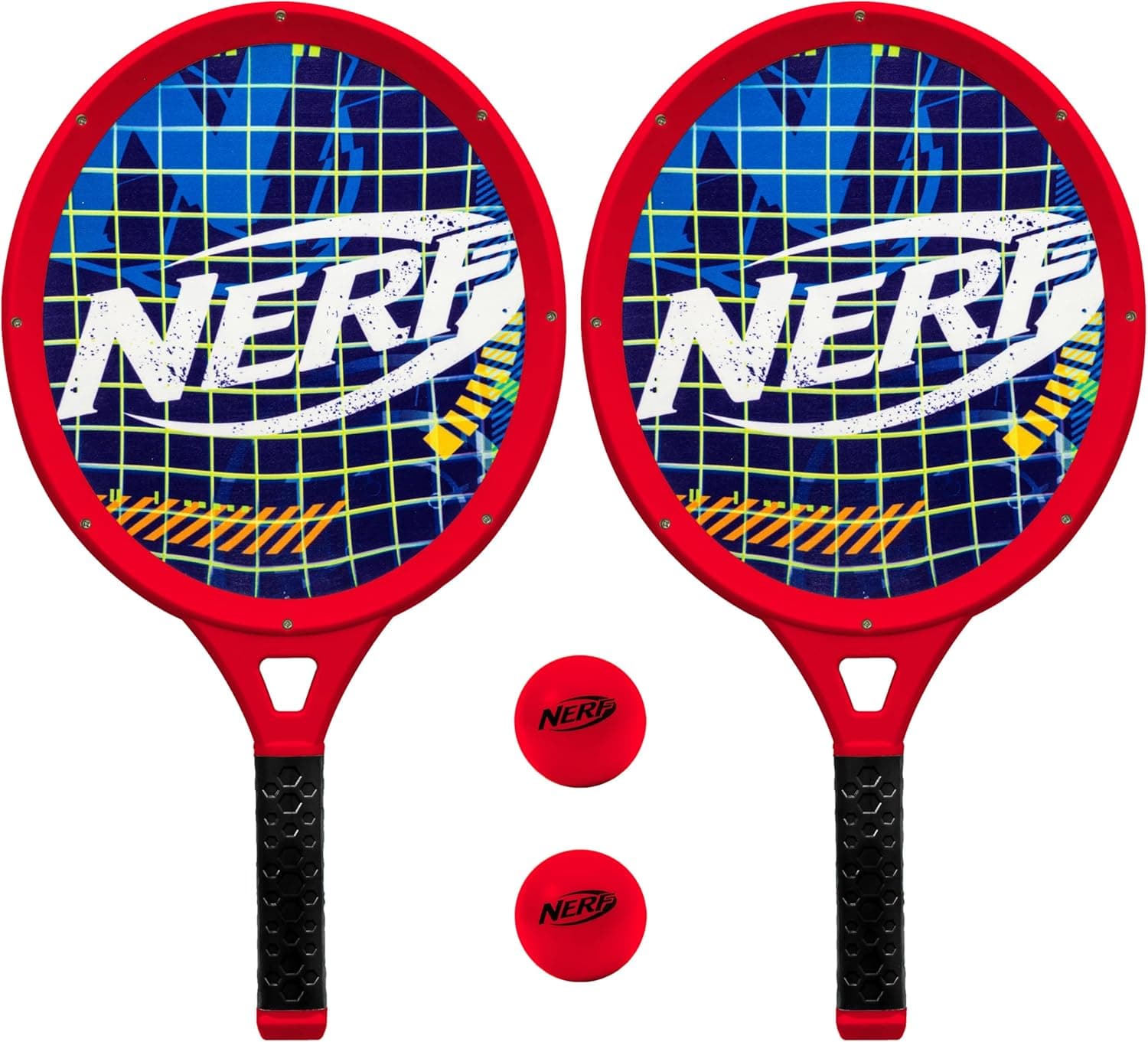Exciting NERF Foam Tennis Set for Kids - 2-Player Fun