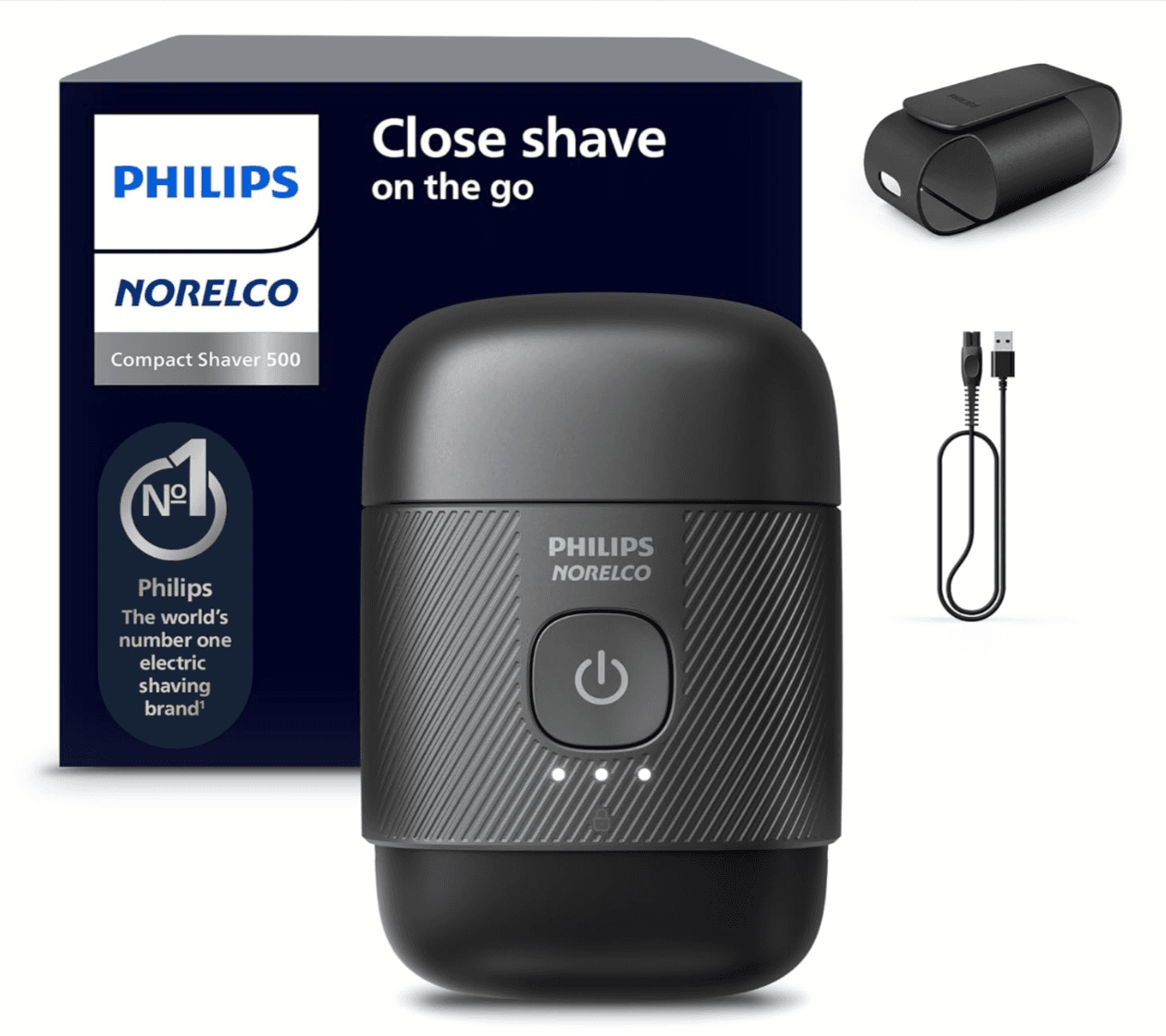 Philips Norelco Compact Electric Shaver, 25% Off