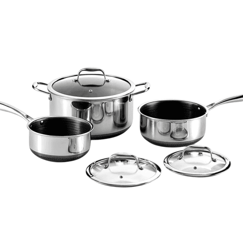 Upgrade Your Cookware With 6-Piece HexClad Set for $200