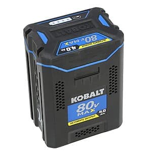Powerful Kobalt 80V Battery at 64% Off for Your Tools