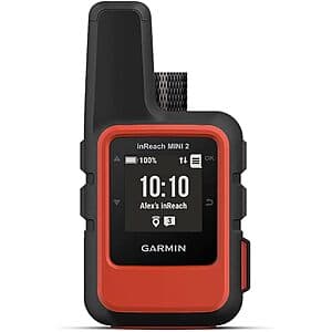 Garmin inReach Mini 2 Compact Satellite Communicator (2 Colors) $250 + Free Shipping