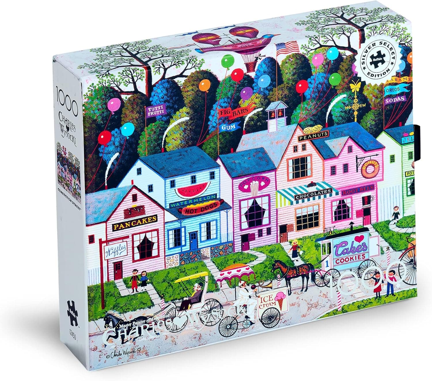 Immerse Yourself in the Charm of Confection Street: Buffalo Games Puzzle