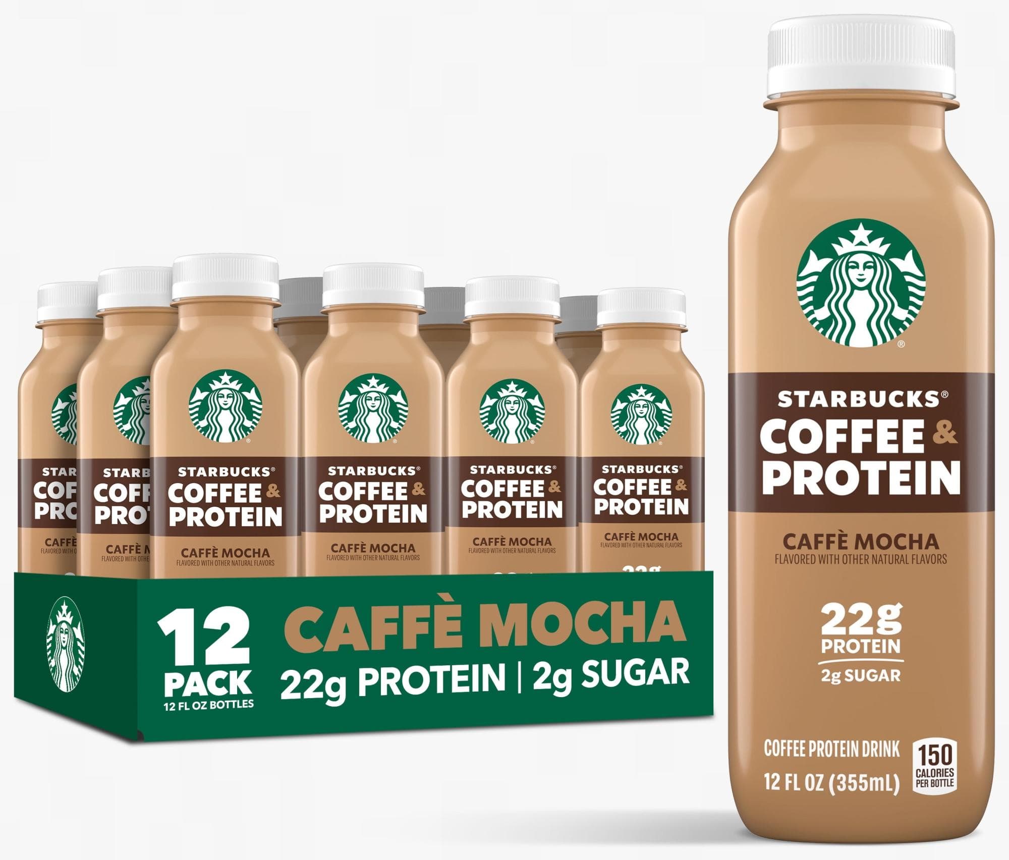 Starbucks Coffee & Protein Iced Coffee - 28% Off at Walmart