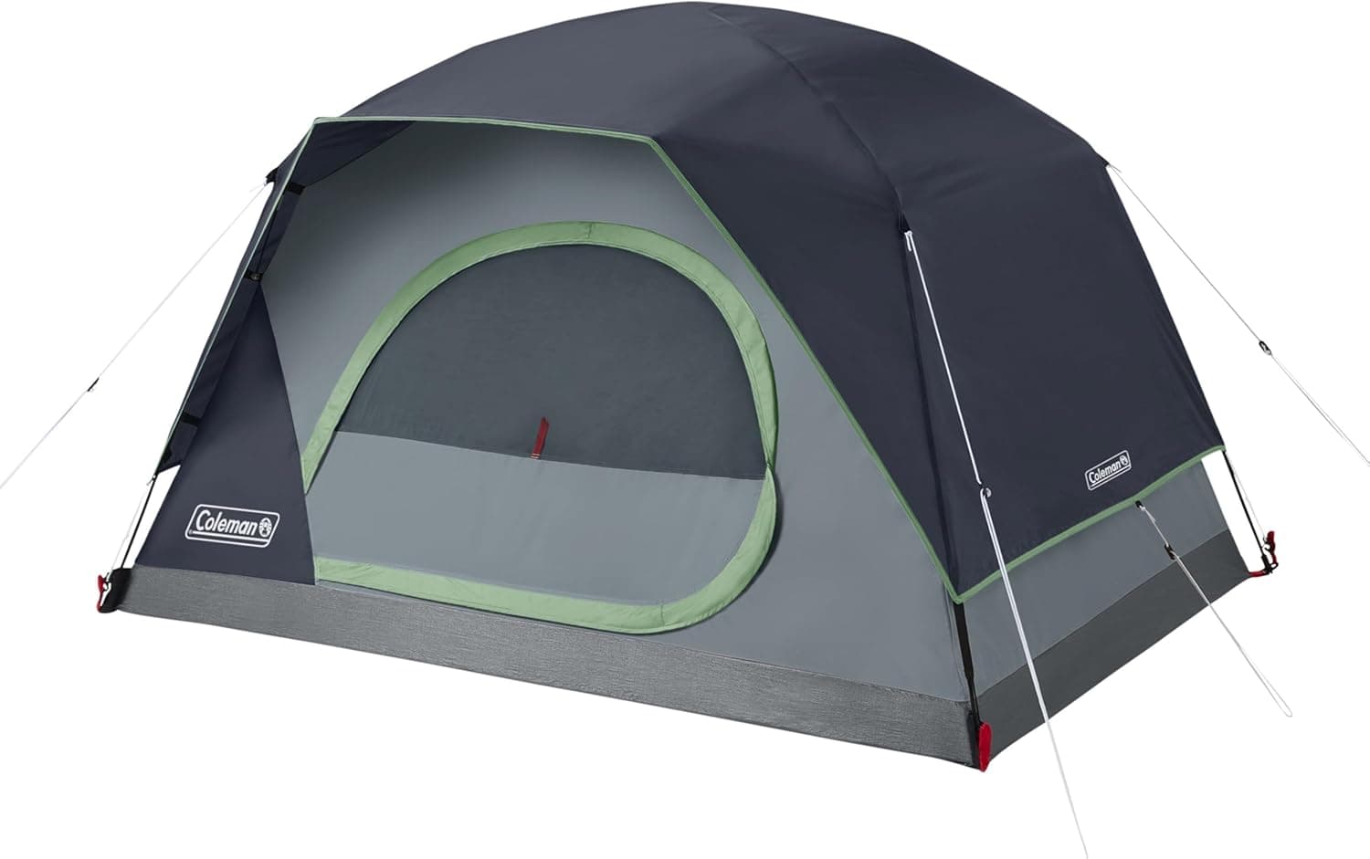 Coleman Skydome Tent with 5 Minute Setup, 2/4/6/8-Person Weatherproof Tent with Rainfly & Carry Bag, 20% More Headroom Than Traditional Canopies