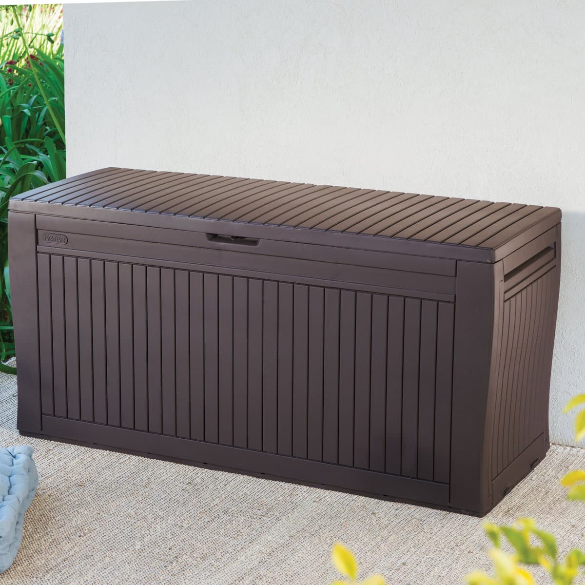 Keter Storage Bench on Sale for $50 at Wayfair