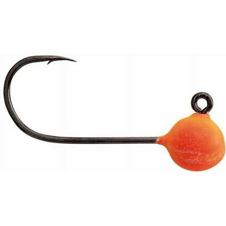 Yakima Bait Maxi Jig Heads, 3pk, 1/4 oz, Peach Luminous