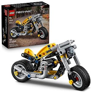 Zoom into Technic Fun with LEGO Motorcycle Toy - 44% Off