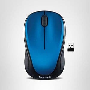 Logitech M317 Wireless Mouse - Compact and Portable Connectivity