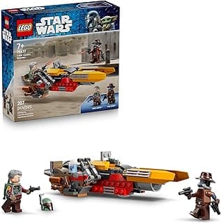 LEGO Star Wars Cobb Vanth’s Speeder Building Toy for Boys & Girls - Pretend Play Space Vehicle for Kids & Fans, Ages 7+ - Gift for Birthdays - W/Cobb Vanth & Cad Bane Minifigures - 75437