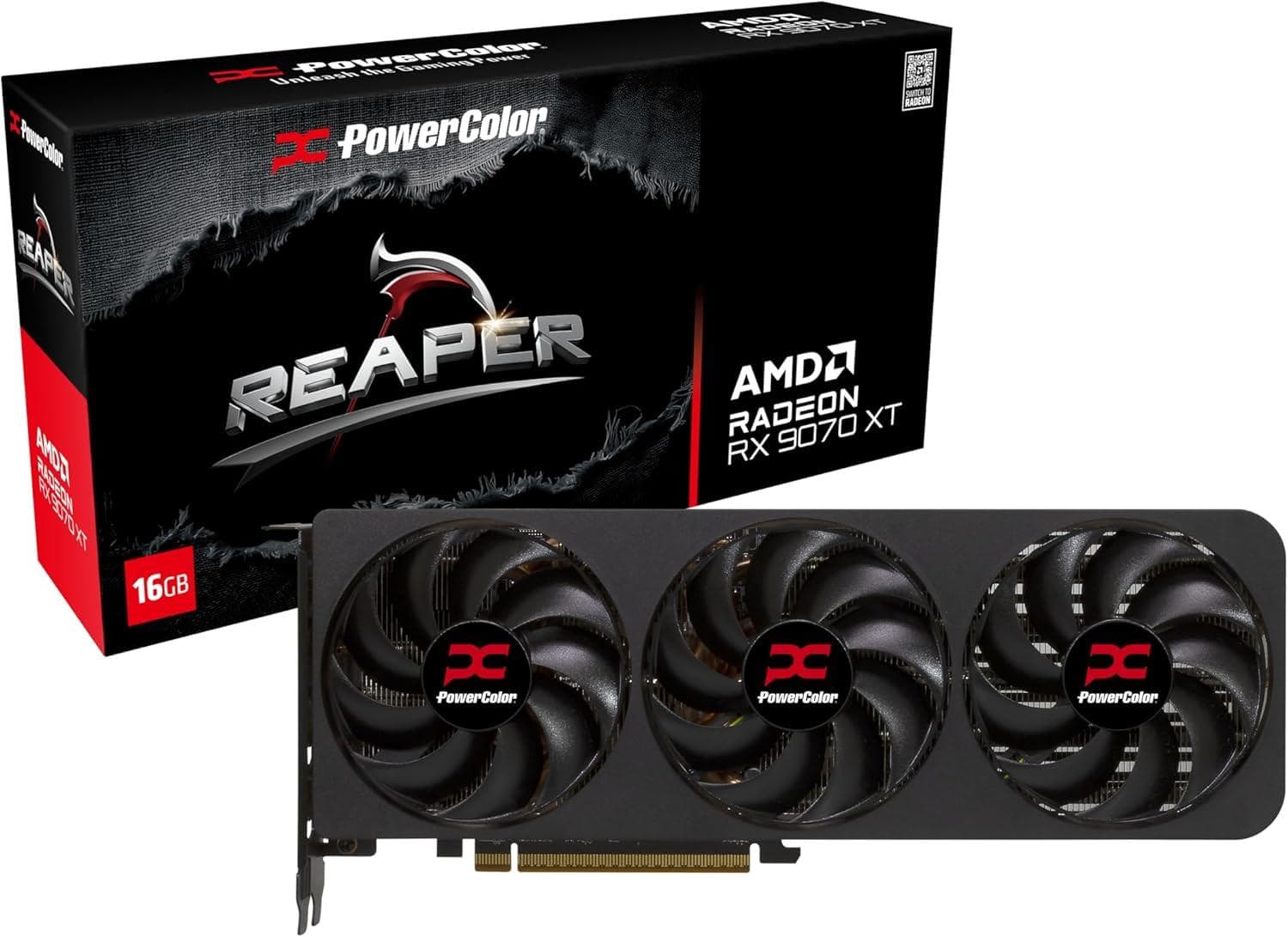 Save 16% on AMD Radeon RX 9070 XT 16GB GDDR6 Video Card