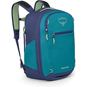 Osprey Daylite Expandable 26+6 Travel Pack - Blue Spikemoss/Alkaline