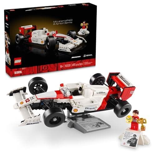 Iconic LEGO McLaren MP4/4 & Ayrton Senna Set - 41% Off